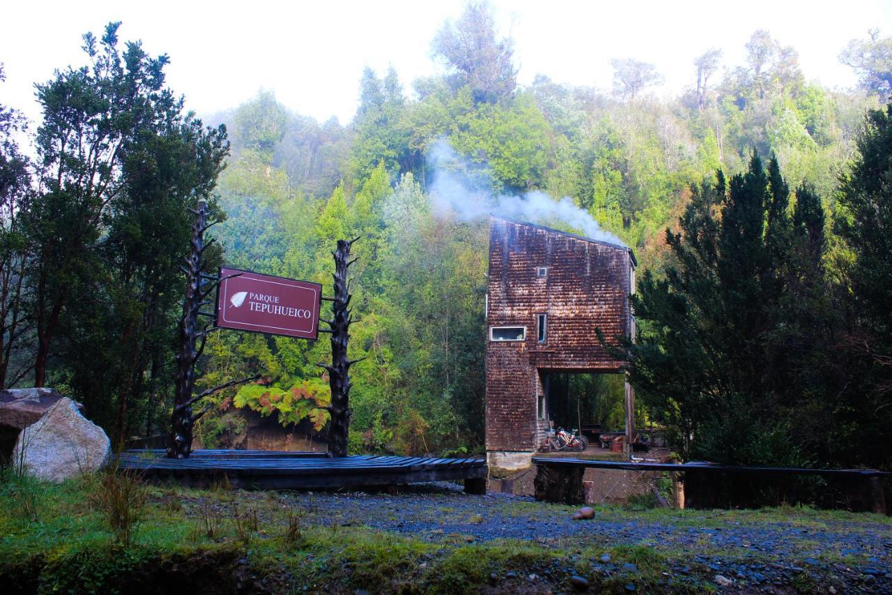 Lodge Parque Tepuhueico Castro Exterior foto